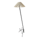 1950s magazine rack floor lamp