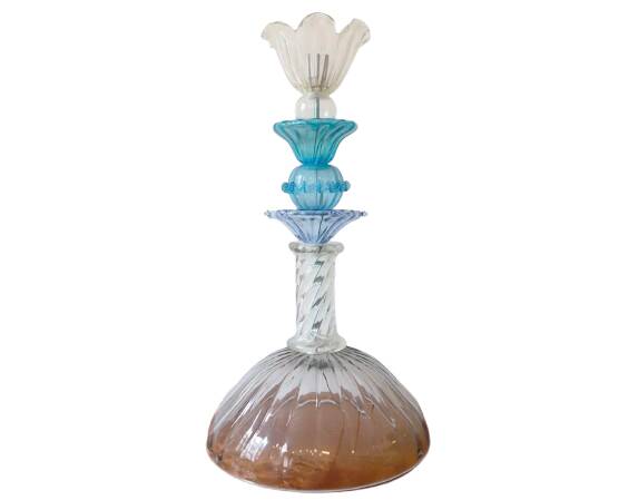 grande lampe à poser en verre de Murano