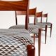 Ensemble de 4 chaises SA10 par Cees Braakman pour Pastoe, années 1960.