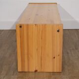 Scandinavian pine bench 1970