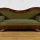 Canapé en Ronce d’Acajou, style Biedermeier – Fin XIXe