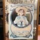 Old advertising mirror, Van Houten