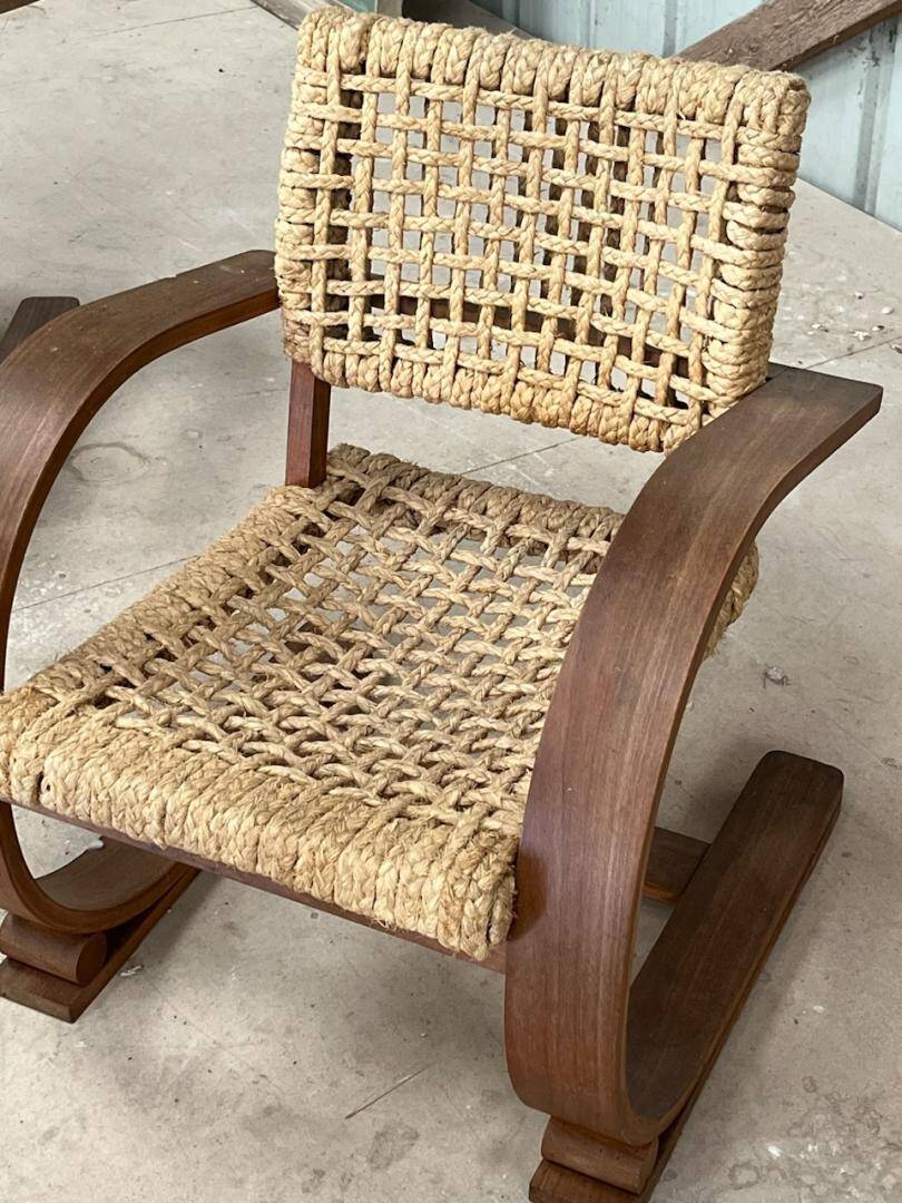 Pair of  armchairs  Vibo Vesoul, France 1930s