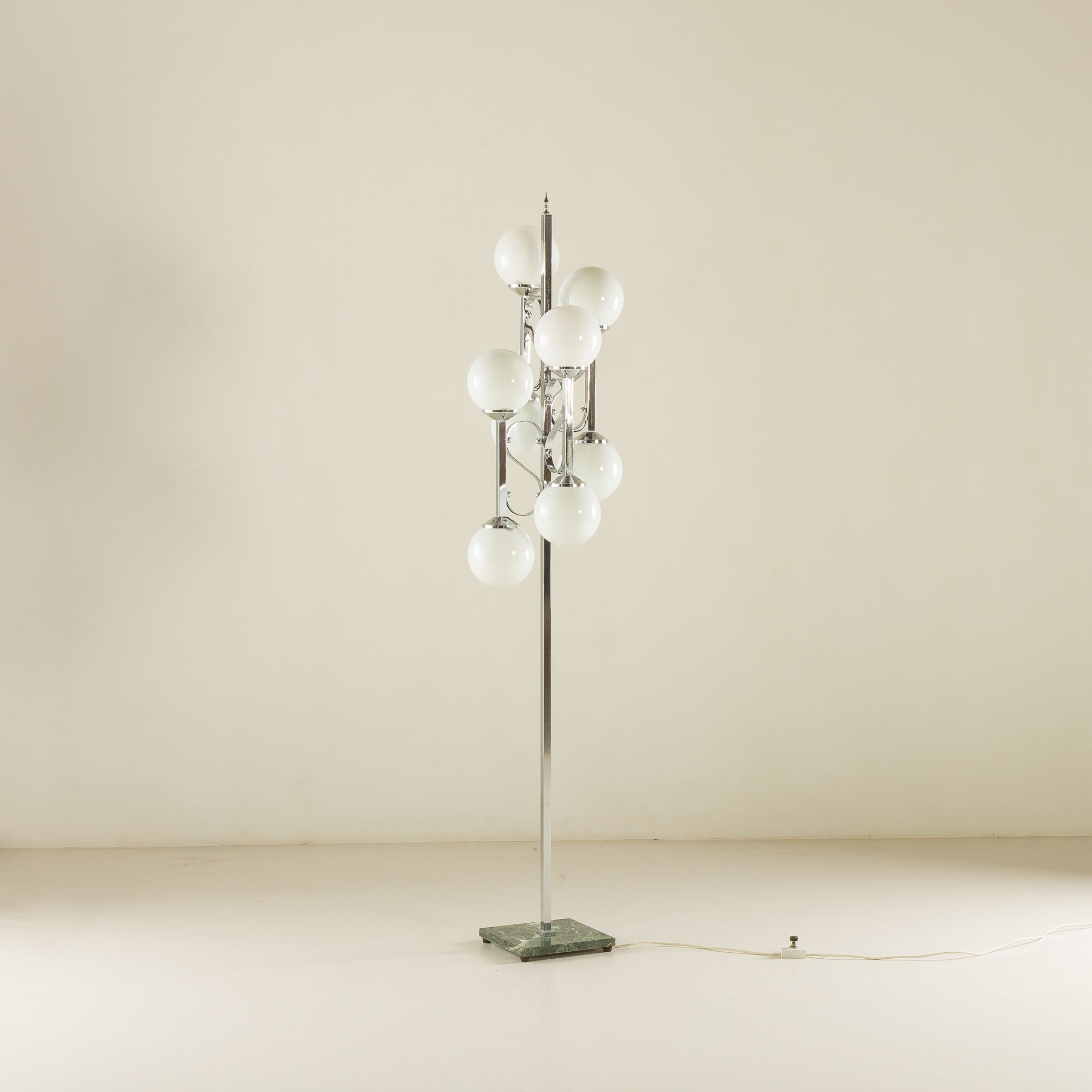 Lampadaire italien des années 1970.