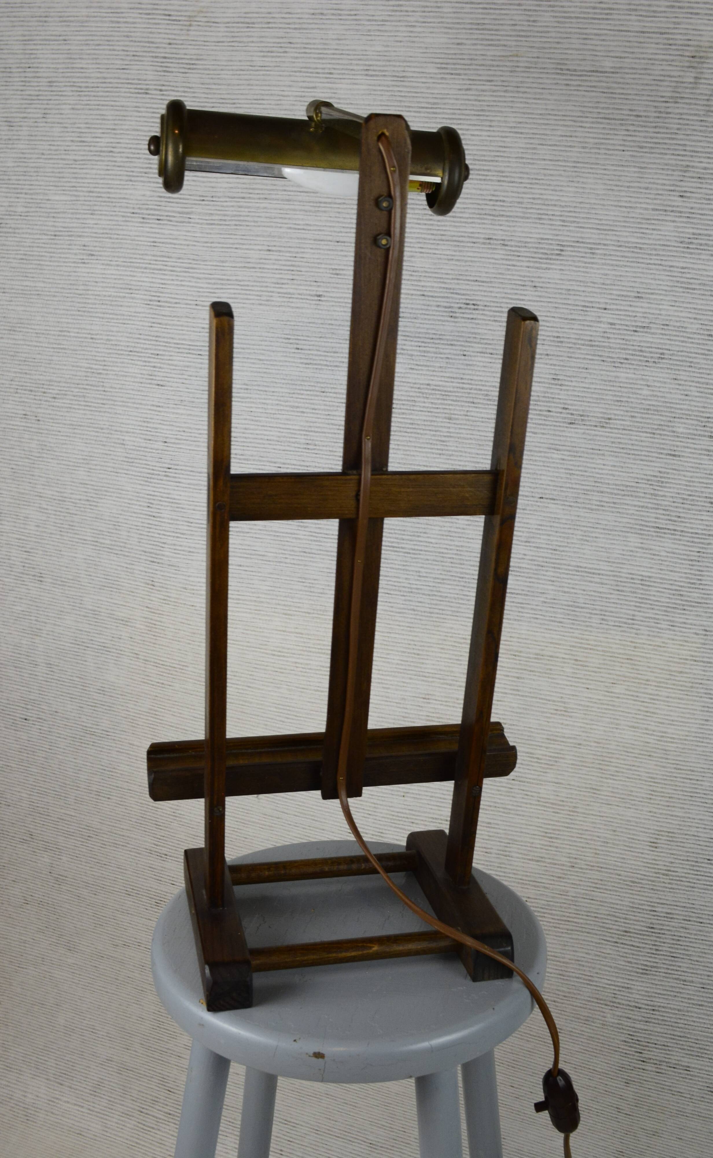 Lampe d'artiste vintage - Chevalet