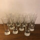 Verres à  pastis anciens