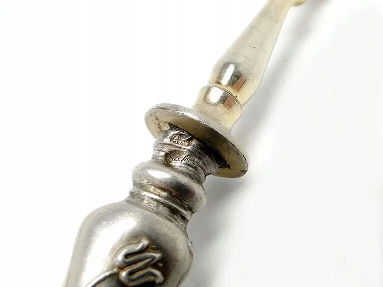 AB7 Silver Salad Spoon 84 / Polish Secession
