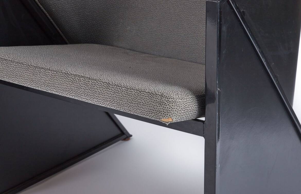 Pair of postmodern armchairs model Mandi by Jarvisalo