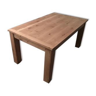 Solid oak table