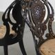 Set of 2 Antique 19th Century English Chinoiserie Mother of Pearl Chairs