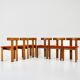 Dining chairs by Luigi Vaghi for Former, set of 6, 1960s