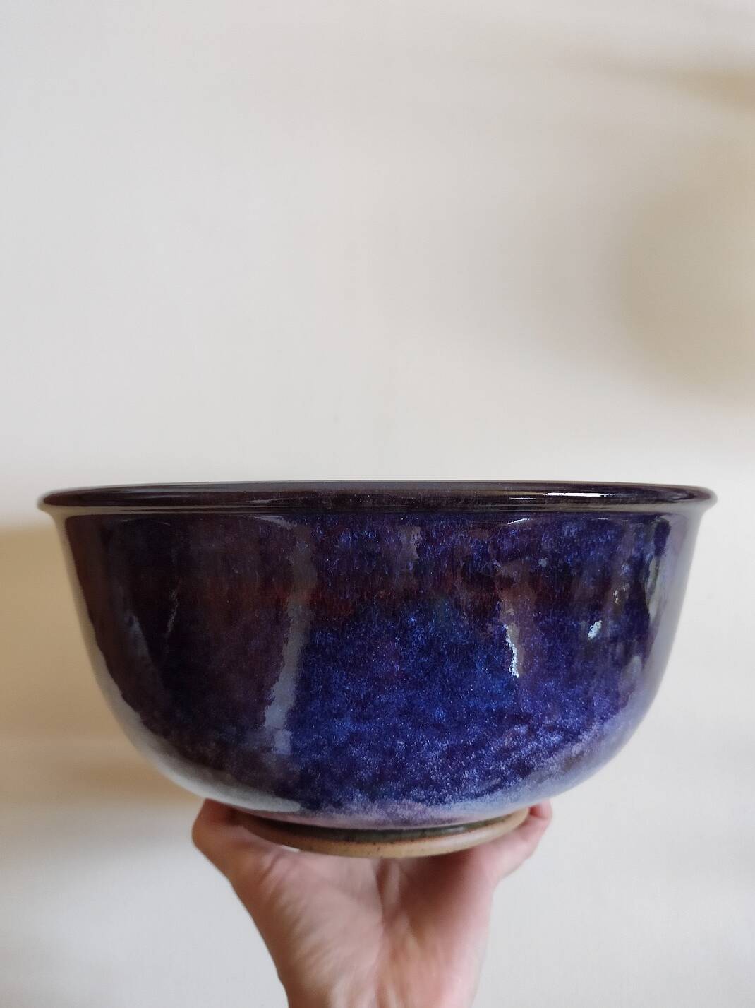 Large Alesia Pottery salad bowl