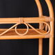 Year 1970 vintage rattan shelf