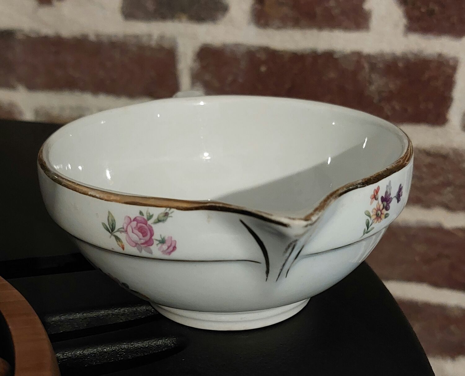 Ancien bol saucier crémier Saint Amand