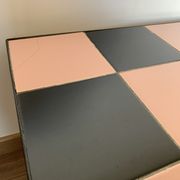 Table basse damier