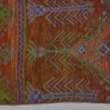 Colorful Vintage Handknotted Vintage Runner sku 1247