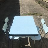 formica table and 4 chairs