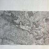 Map of Versailles by Delahaye