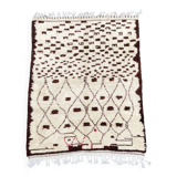 Large contemporary Moroccan Berber rug modern wool design