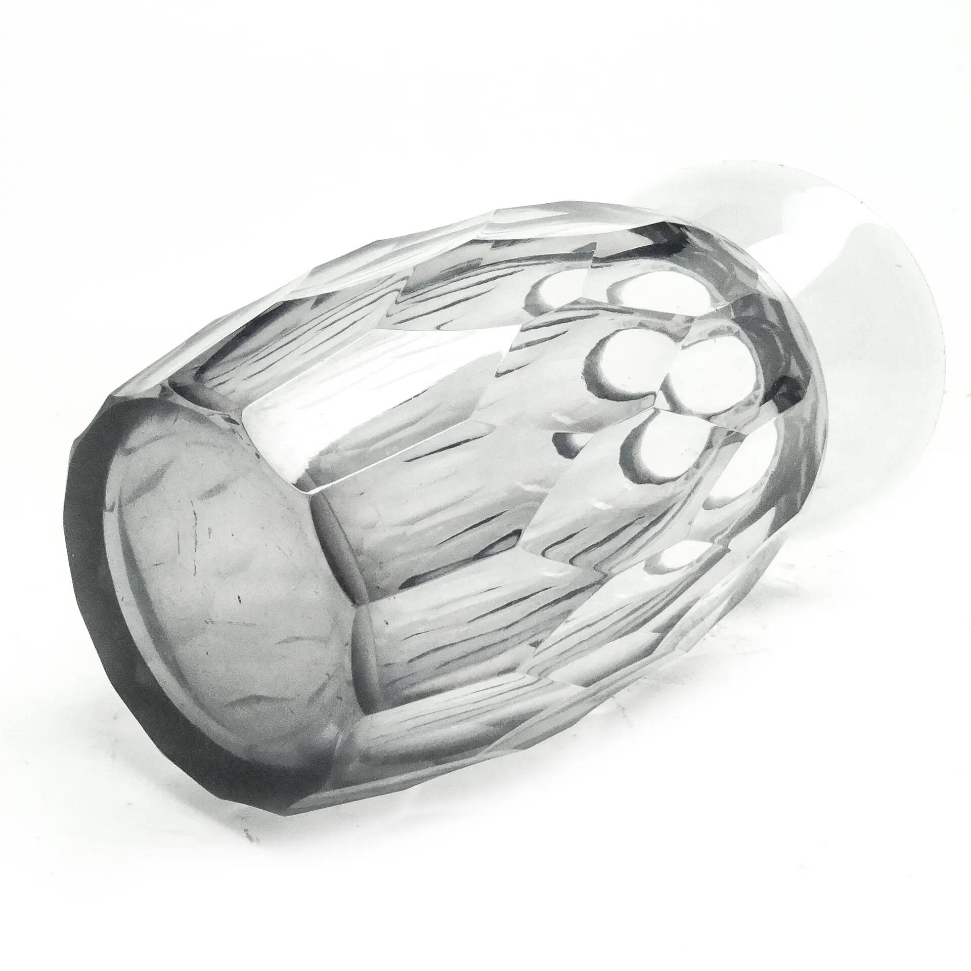 Art Deco vase, crystal, Poland, 1930s