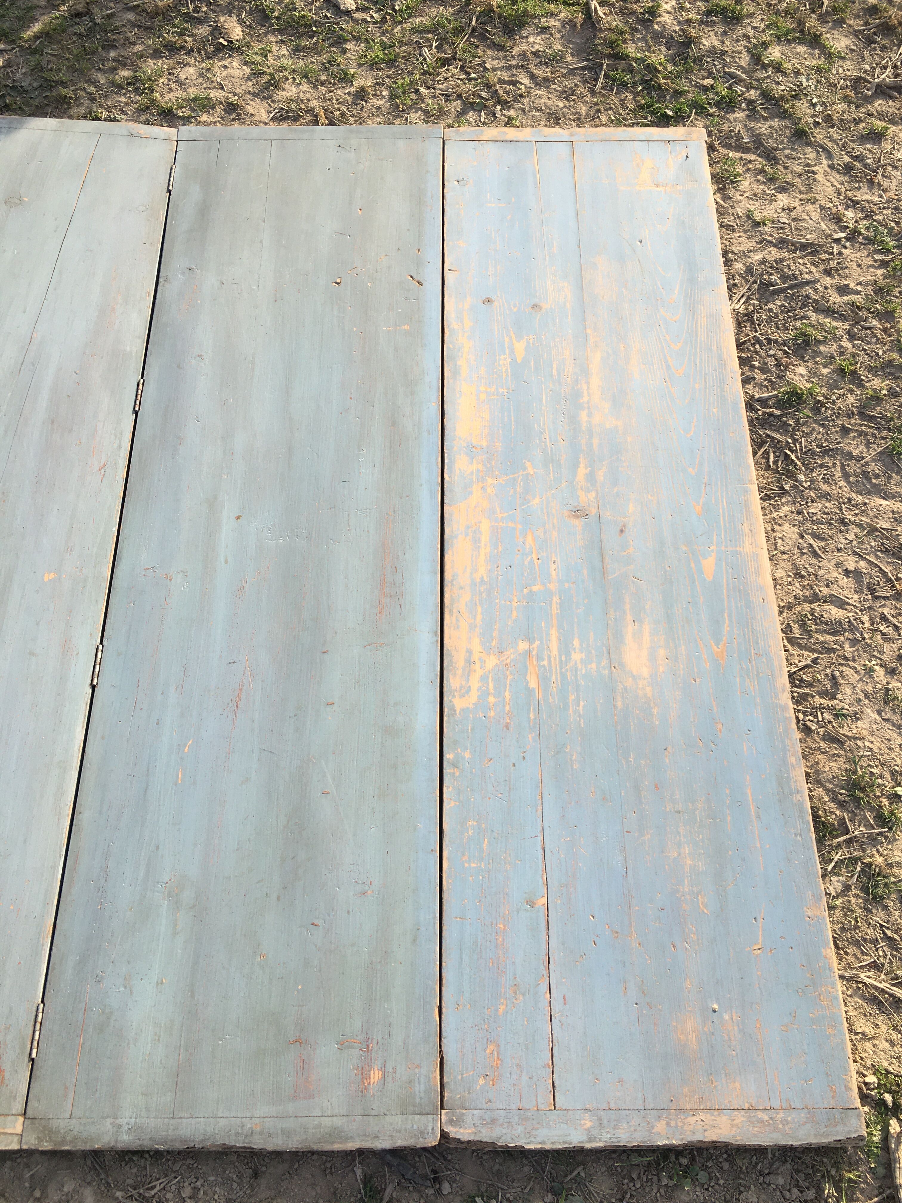 Wood screen 1930 4 panels