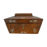 Wooden rosewood box and mother-of-pearl inlay Napoleon III Boulle III