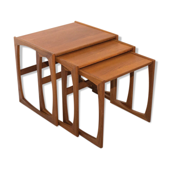 Quadrille nesting tables made by G-Plan in the 1960s