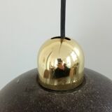 glas ceiling lamp from Peil & Putzler, germany , 70s