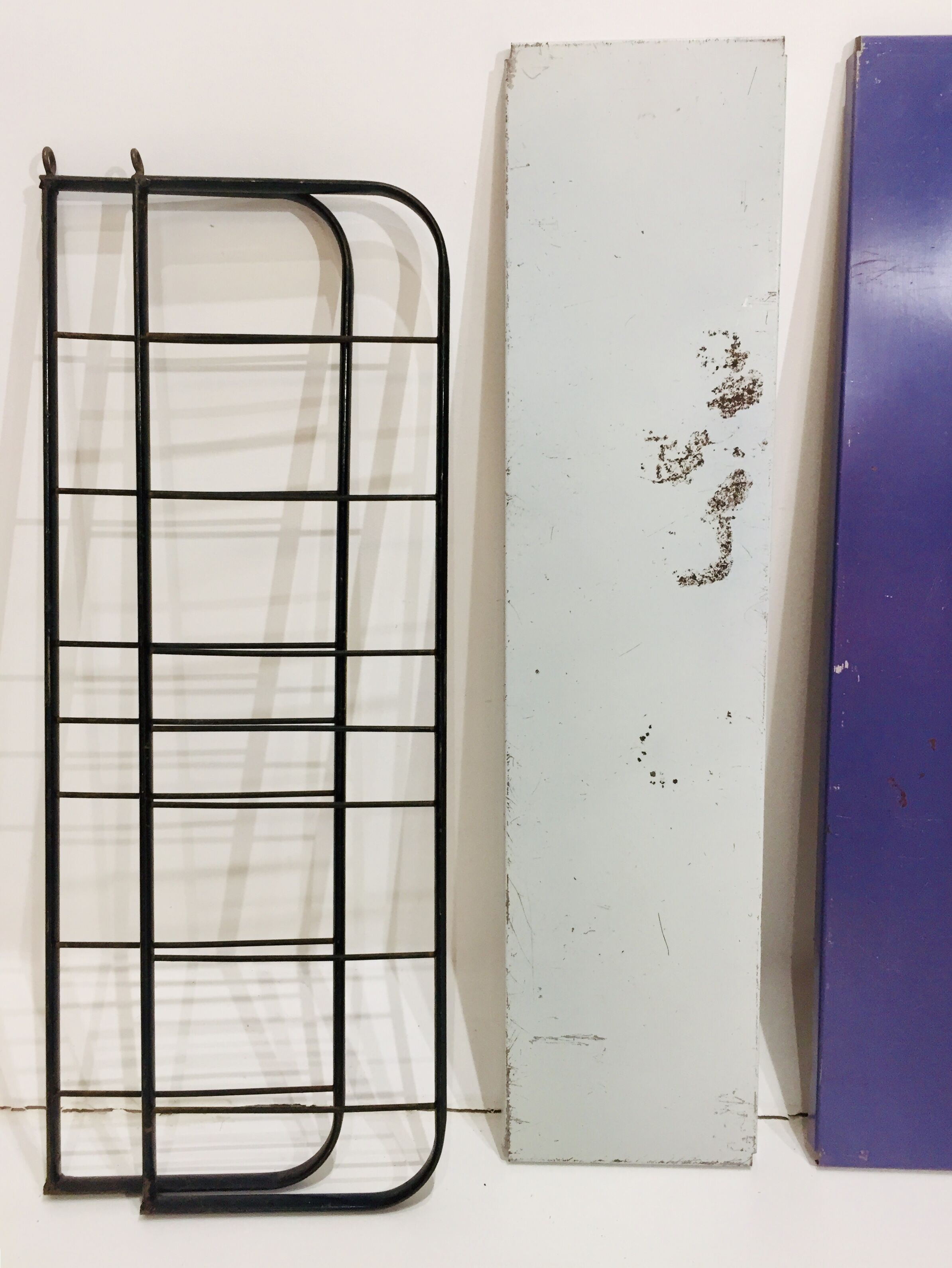 Beautiful metal shelf from the 60s.