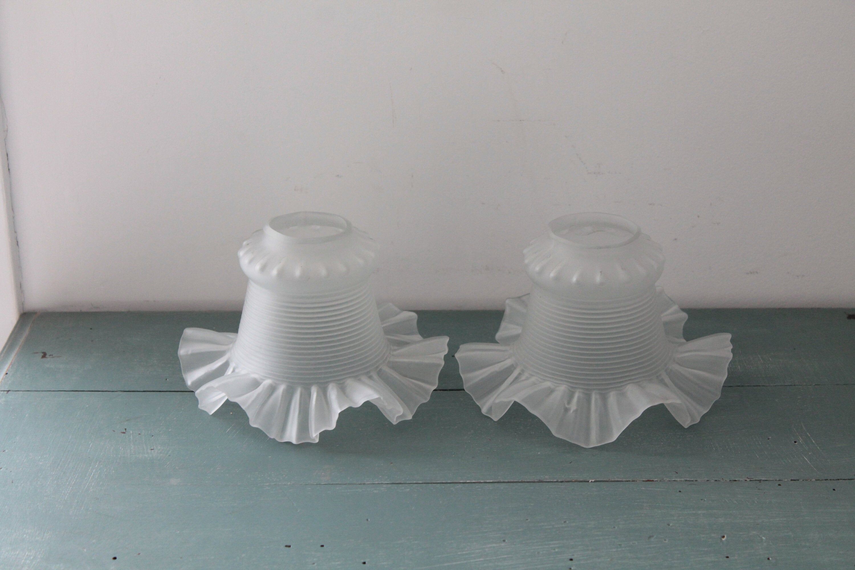 French vintage glass light