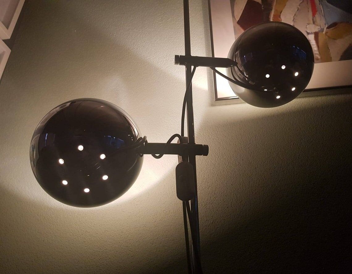 Floor lamp RAAK Amsterdam chrome 70s