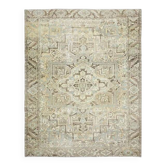 Tapis vintage persan fait main en laine et coton, années 1970