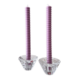 Orrefors Orion candle holder, glass candle holder, scandinavian design