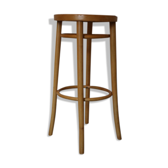 Tabouret bois canné 755mm