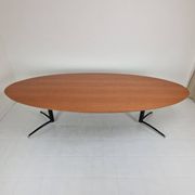 Extra large oval dining or conference table by Artifort