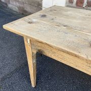 large farmhouse table Alsace 190cm fir 1900