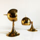 Otto Meinzzer's Space Age "Eyeball" lamps. Germany 70s