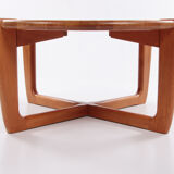 Danish design coffee table by Niels Bach, 1970s