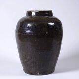Guang - Chinese black glazed jar no. 3