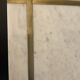 Vintage top in Carrara marble and brass 70s