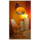 Large Murano Mazzega pendant light from the 70s