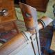 Miroir ancien style bambou