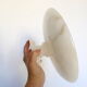 Compotier, flat on alabaster pedestal, 1960