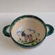 Vintage bowl with donkey motif La Fleet in Ré