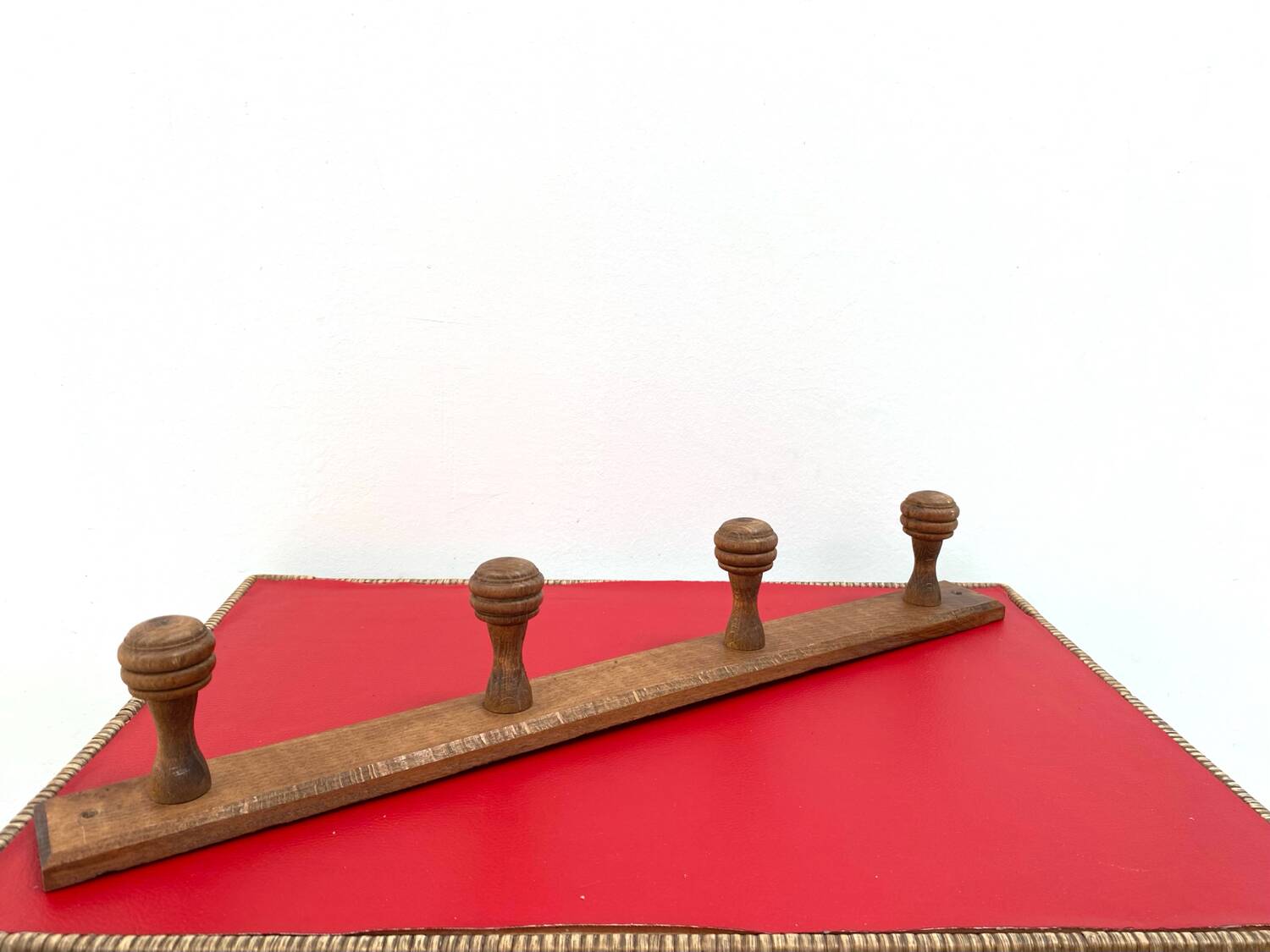 Vintage wooden hook - coat rack
