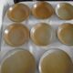 12 assiettes gres village France cnp 6 plates - 6 hollows
