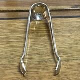 French silver-plated sugar tongs from the 1970s