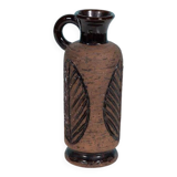 Ceramic vase with vintage design from Laholm, Sweden, 1960s vase.