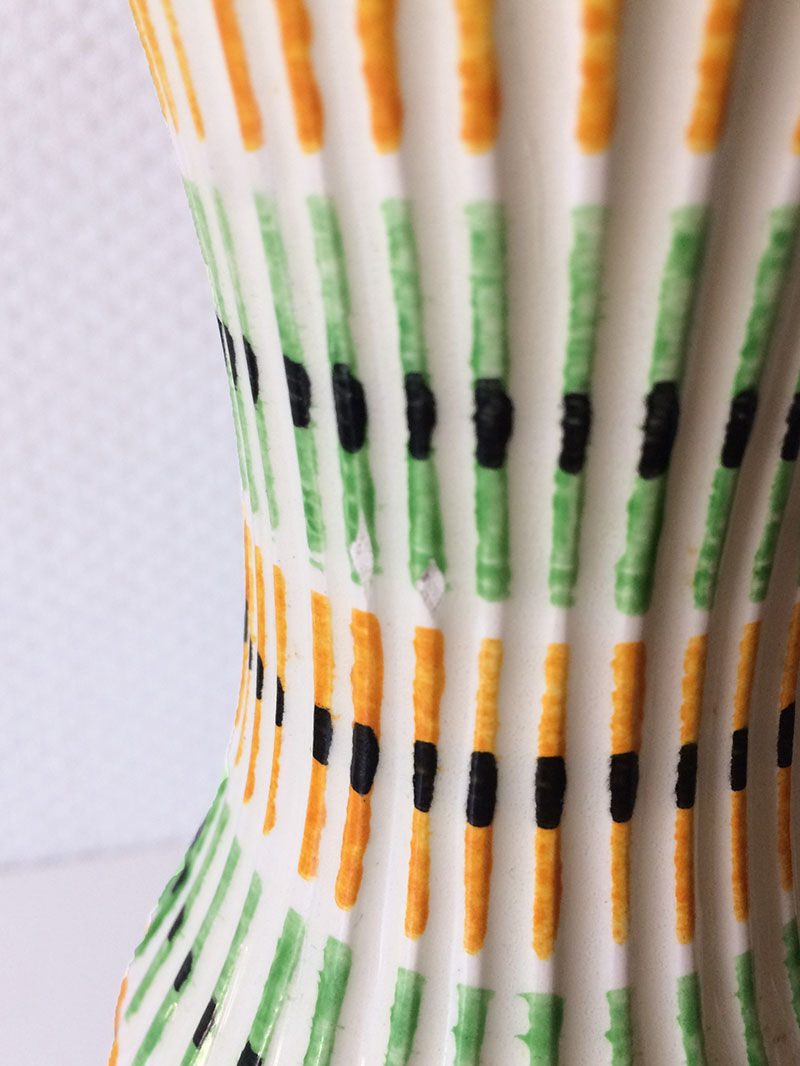 Saint-Clément vintage ceramic vase, 1960s