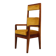 Mid century high back chair Italy 1950